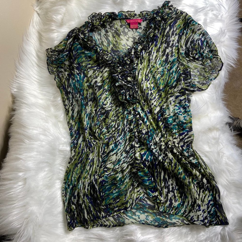 Sunny Leigh Blouse Green